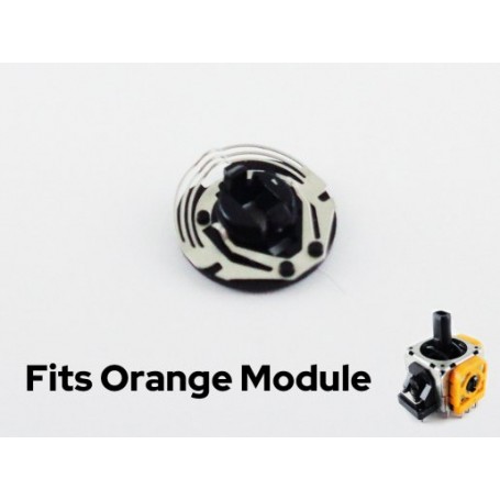 DS4 analog stick sensor wheel (orange module)