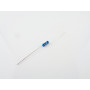 LED 3mm clear flat top Blauw