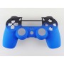 DS4 Shell Blauw/Zwart (soft touch) (Gen 4,5 V2)