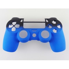 DS4 Shell Blue/Black (soft touch) (Gen 4,5 V2)