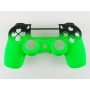 DS4 Shell Neon Green/Black (soft touch) (Gen 4,5 V2)