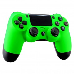 Dualshock 4 V2 Neon Green (soft touch)