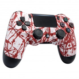 Dualshock 4 V2 Blood Splash (soft touch)