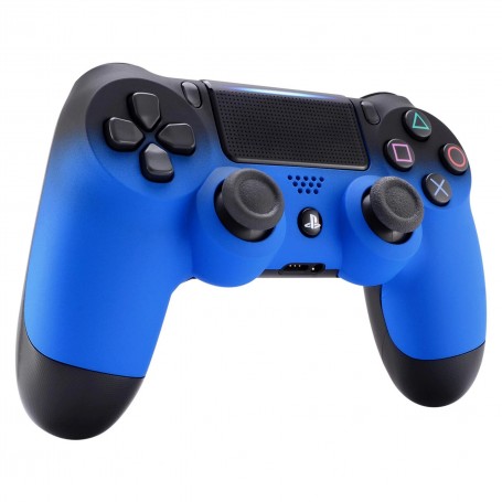 Dualshock 4 V2 Deep Blue-Black (soft touch)