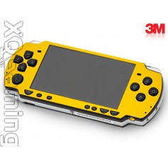 PSP 2000 skin Glans Helder Geel