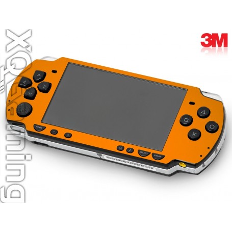 PSP 2000 skin Glans Helder Oranje