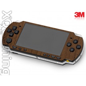 PSP 2000 skin Wood Brown