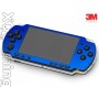 PSP 2000 skin Metallic Blauw Fire