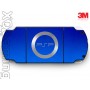 PSP 2000 skin Metallic Blue Fire