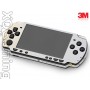 PSP 2000 skin Metallic Wit Goud Sparkle