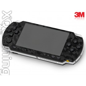 PSP 2000 skin Shadow Black