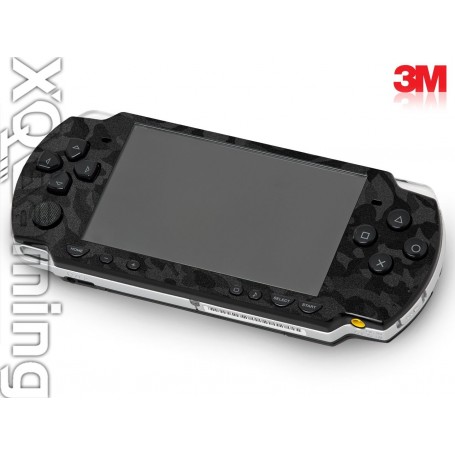 PSP 2000 skin Shadow Black