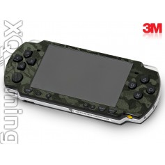 PSP 2000 skin Shadow Military Groen