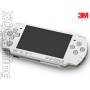 PSP 3000 skin Carbon Fiber White