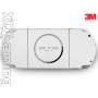 PSP 3000 skin Carbon Fiber White