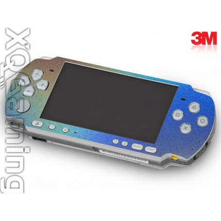 PSP 3000 skin FlipFlop Psychedelic