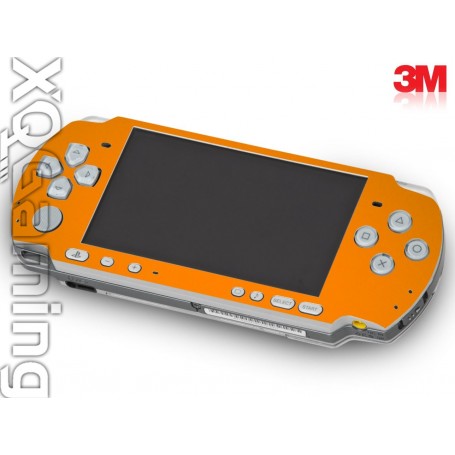 PSP 3000 skin Glans Helder Oranje