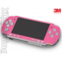 PSP 3000 skin Glans Hot Roze