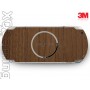 PSP 3000 skin Hout Bruin