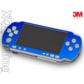 PSP 3000 skin Metallic Blue Fire