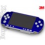 PSP 3000 skin Metallic Blauw Rapsberry