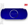 PSP 3000 skin Metallic Blue Rapsberry