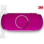 PSP 3000 skin Metallic Fierce Fuchsia