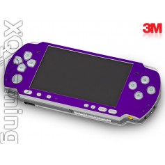 PSP 3000 skin Metallic Plum Explosion