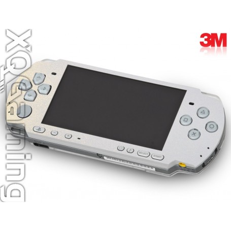 PSP 3000 skin Metallic White Gold Sparkle