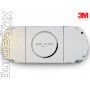 PSP 3000 skin Metallic White Gold Sparkle