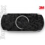 PSP 3000 skin Shadow Black