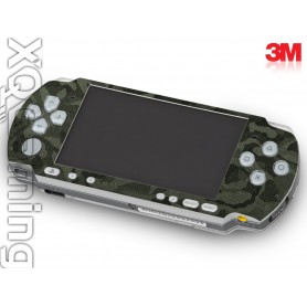 PSP 3000 skin Shadow Military Green