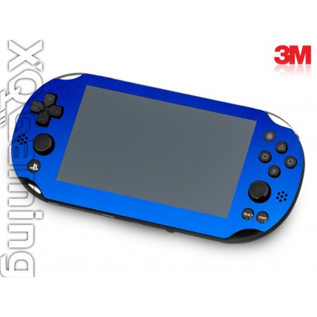 PS Vita Slim Skin Metallic Blue Fire