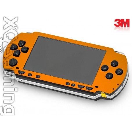 PSP 1000 skin Glans Helder Oranje