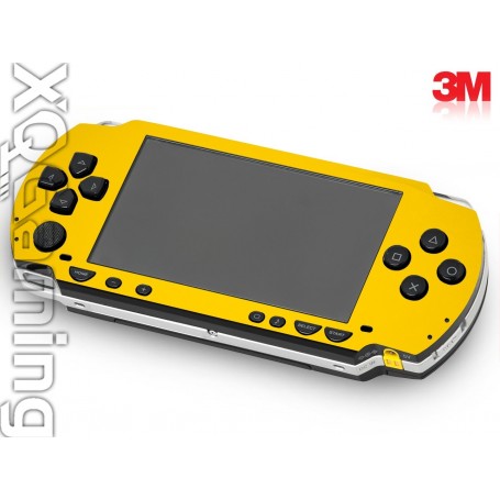 PSP 1000 skin Glans Helder Geel