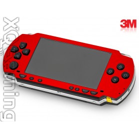 PSP 1000 skin Gloss Hotrod Red