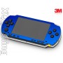 PSP 1000 skin Metallic Blue Fire