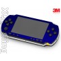 PSP 1000 skin Metallic Blue Rapsberry