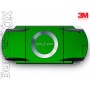 PSP 1000 skin Metallic Green Envy