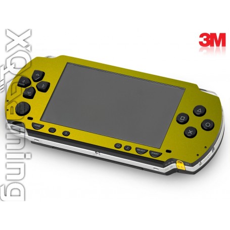 PSP 1000 skin Metallic Lemon Sting