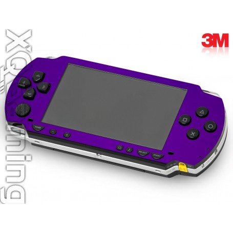 PSP 1000 skin Metallic Plum Explosion