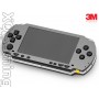 PSP 1000 skin Metallic Sterling Silver