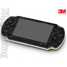 PSP 1000 skin Shadow Black