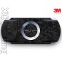 PSP 1000 skin Shadow Black