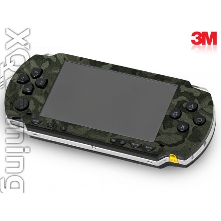 PSP 1000 skin Shadow Military Green