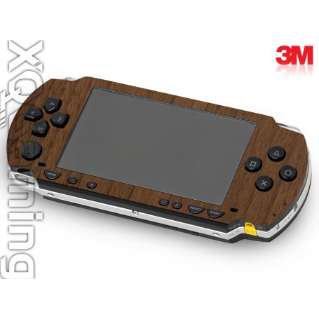 PSP 1000 skin Wood Brown