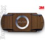 PSP 1000 skin Wood Brown