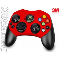 Xbox S Controller skin Glans Hotrod Rood