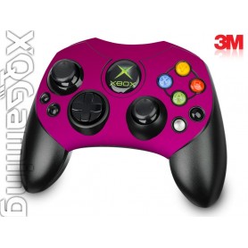 Xbox S Controller skin Metallic Fierce Fuchsia