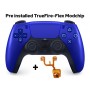 DualSense Cobalt Blauw + Pre Installed TrueFire-Flex